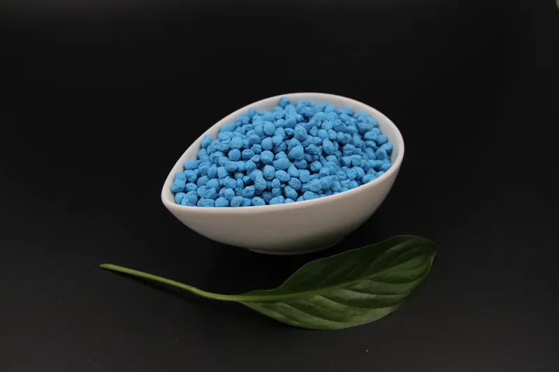 Extruded granulation compound fertilizer blue 12-12-7